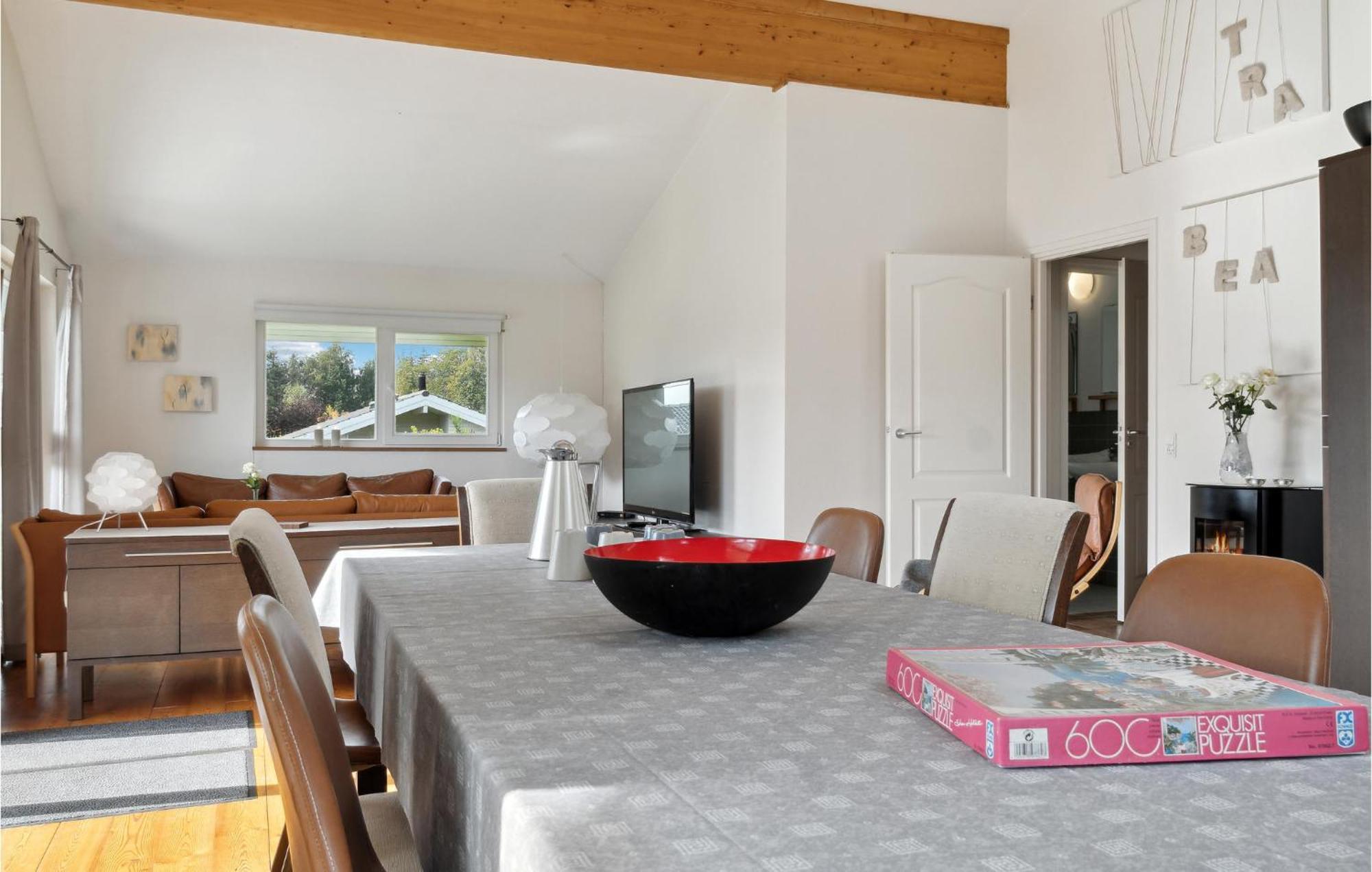 Three-Bedroom Holiday Home in Askeby Buitenkant foto